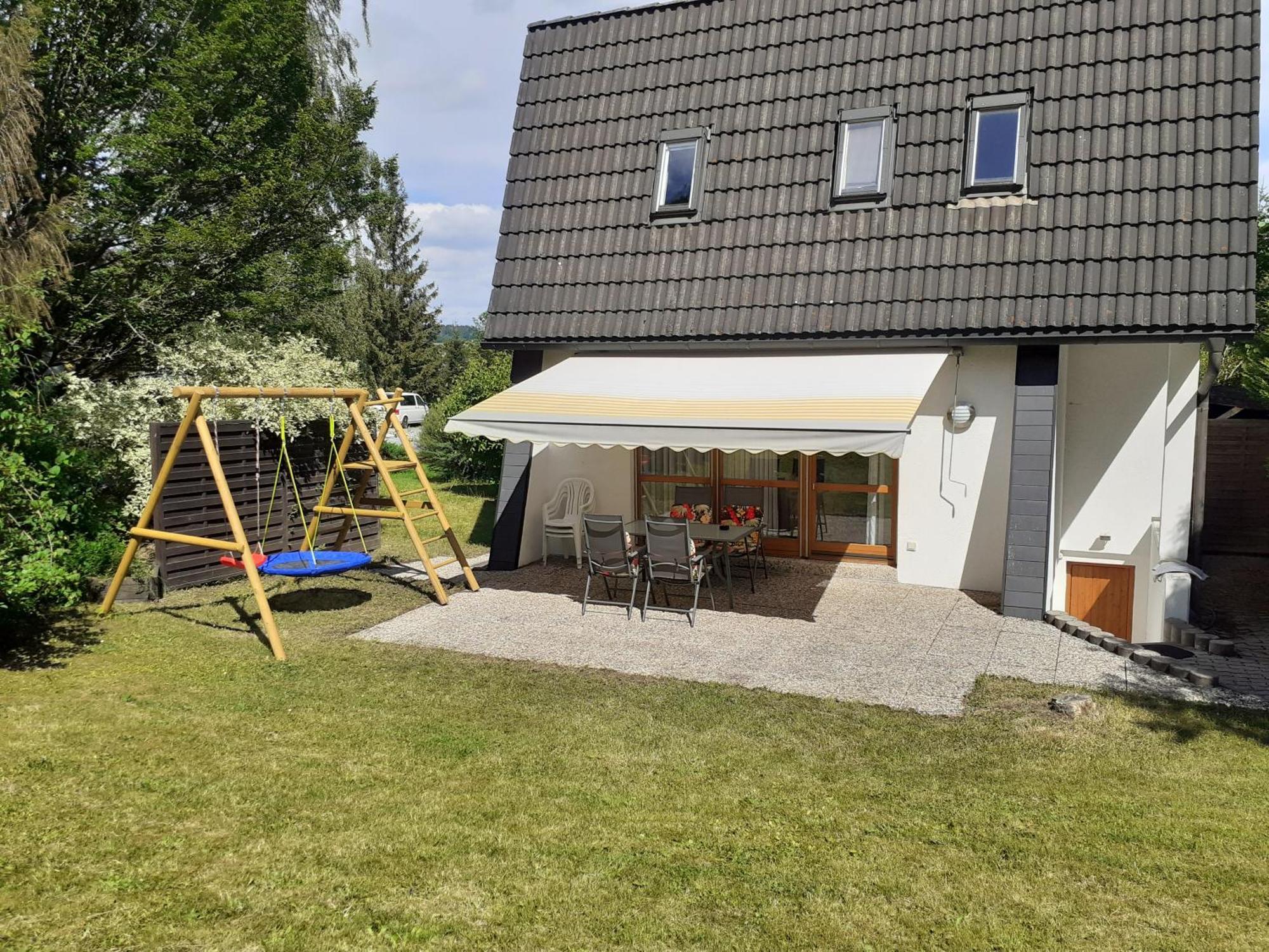 Ferienhaus Am See Lichtenberg Bayern Frankenwaldsee Villa Esterno foto